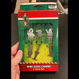 Elf (Movie) Wine Glass Charms Set Of 6